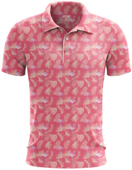 PINK MINGO GOLF POLO