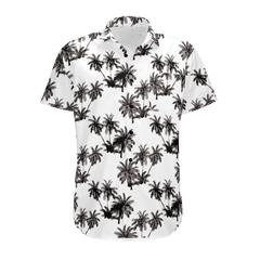 WHT PALM BUTTON DOWN