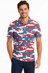 US CAMO GOLF POLO