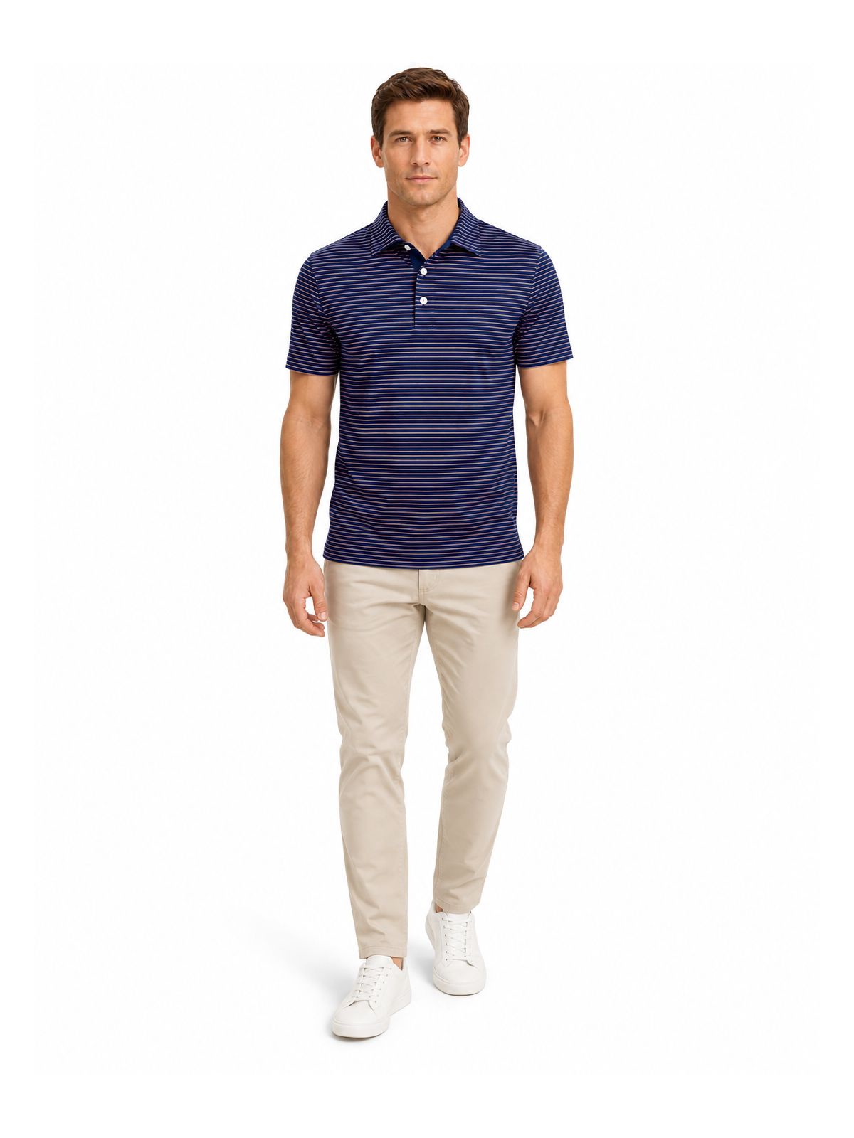 BLUE OFFICE GOLF POLO