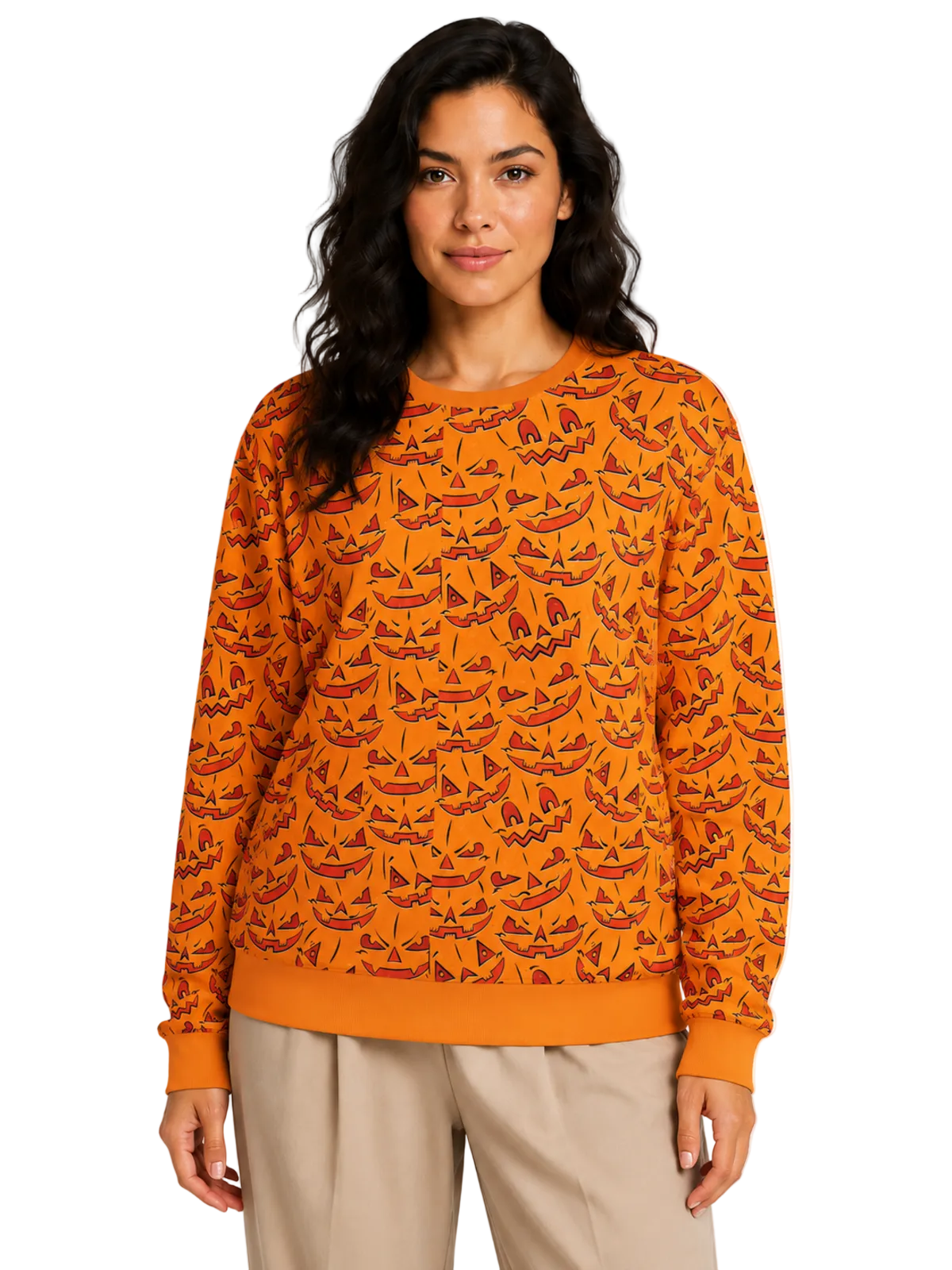 Halloween Smiling face Sweat Shirt