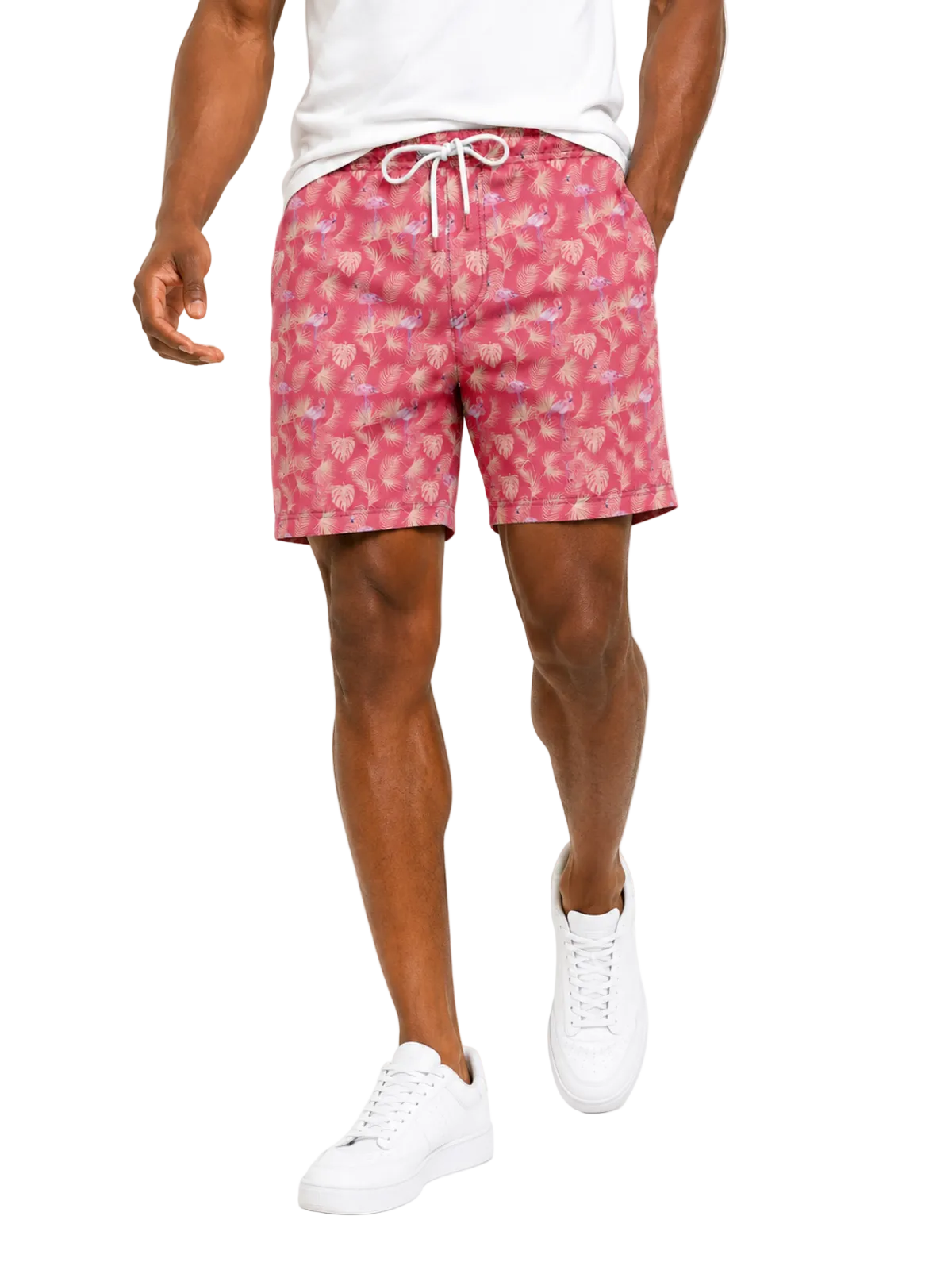 PINK MINGO SWIM TRUNK