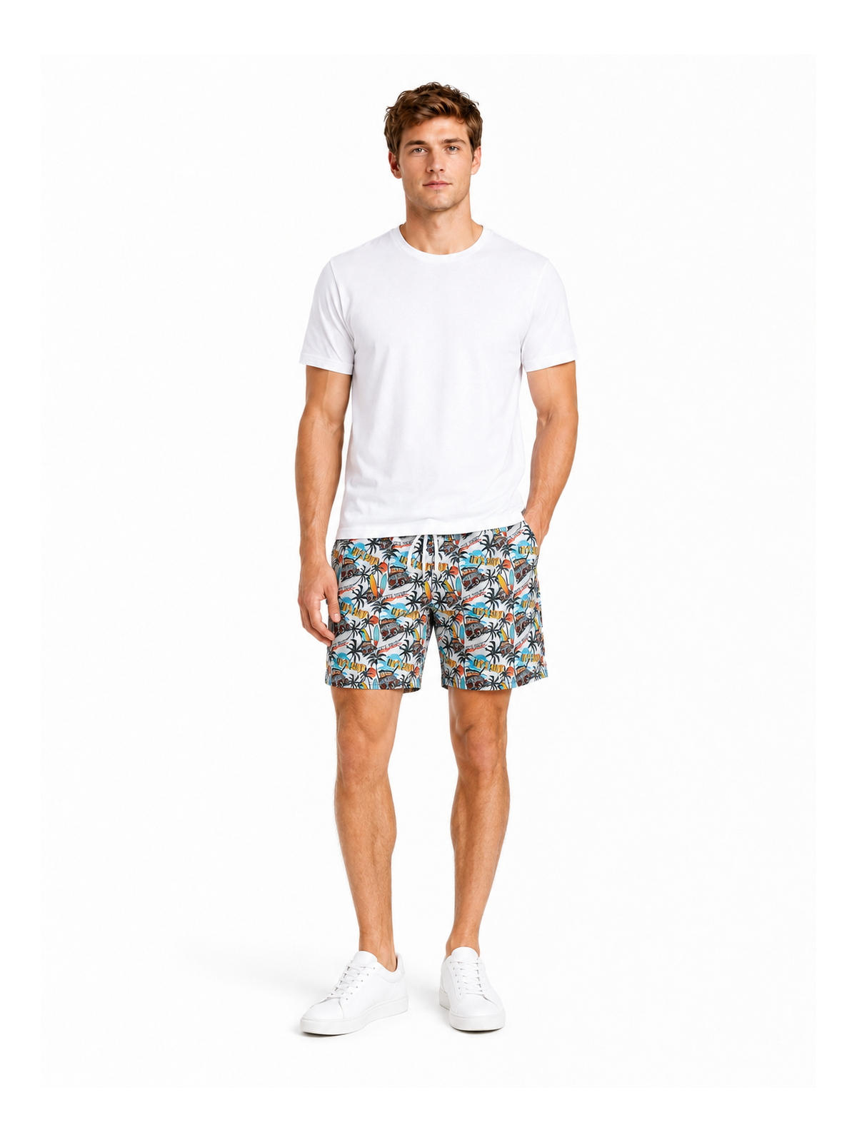LET'S SURF SWIM TRUNK