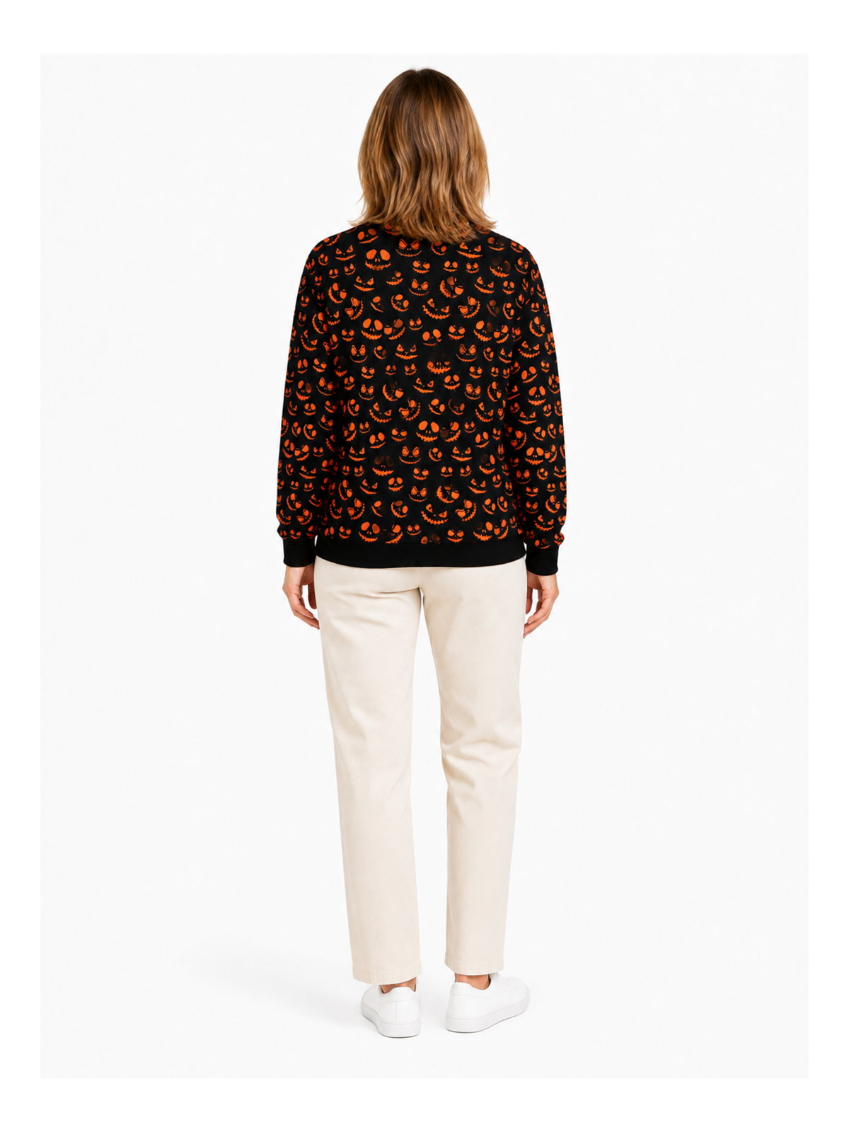 Halloween Smiling Sweat Shirt