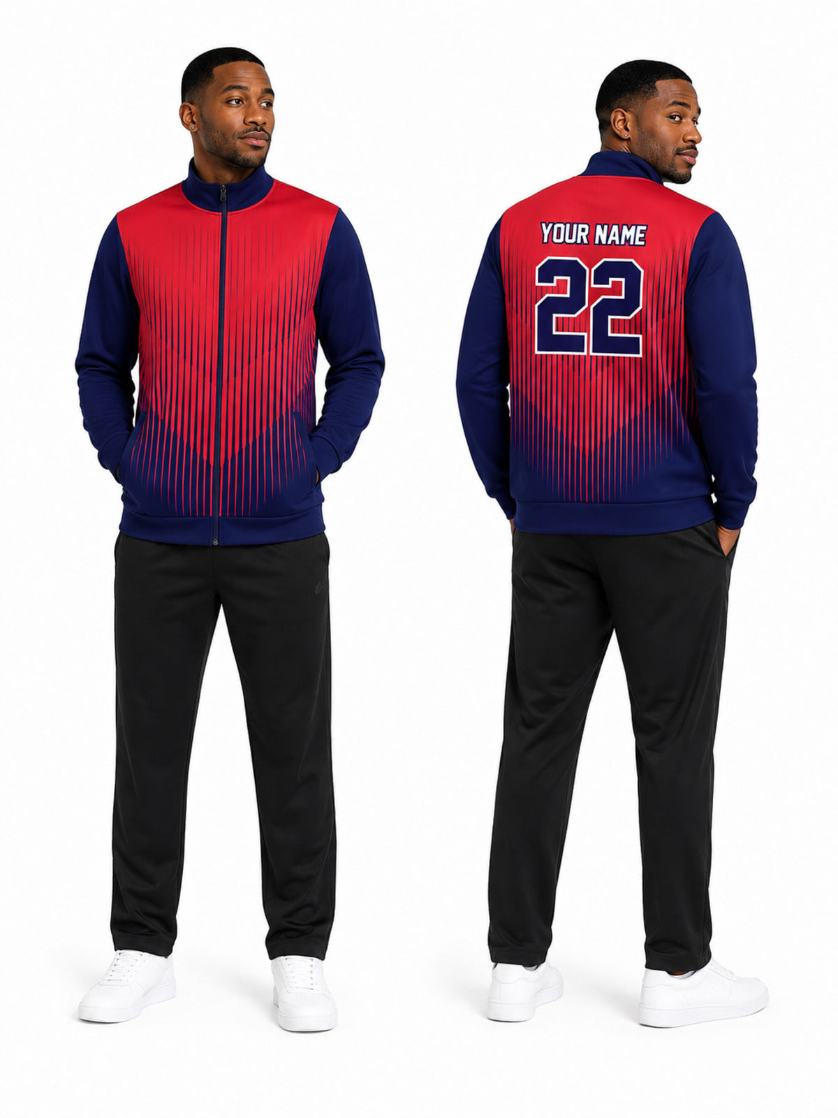 ZIP WARMUP JACKETS