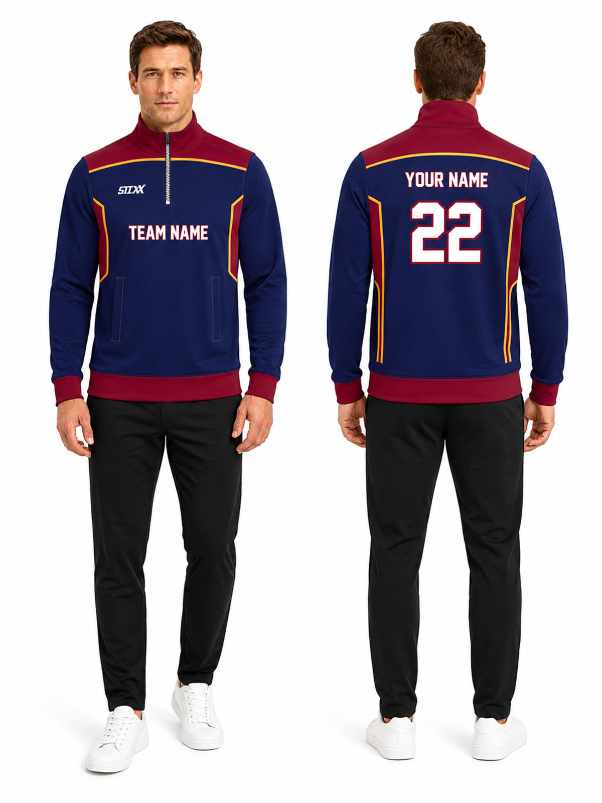 ZIP WARMUP JACKETS