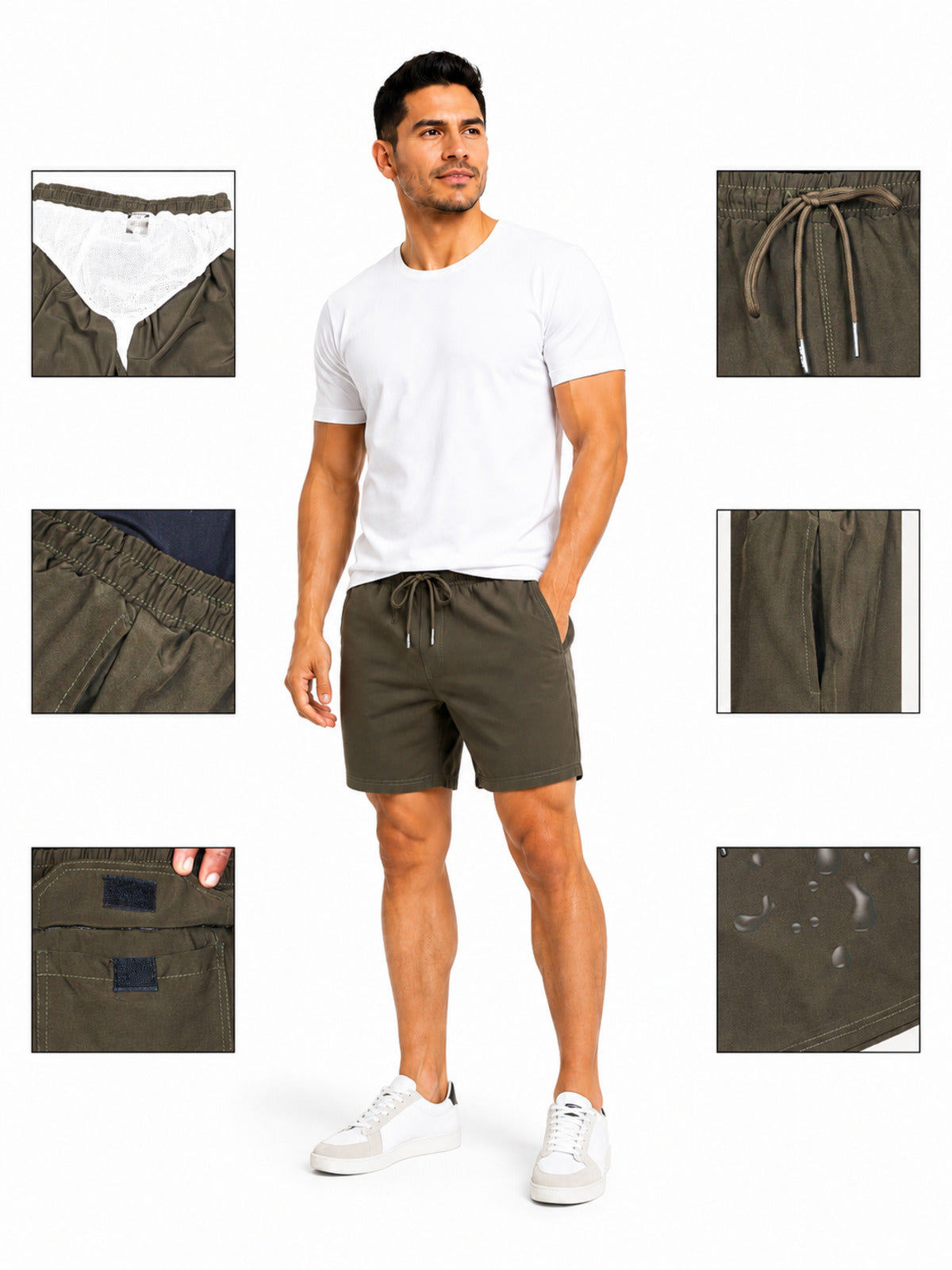 ARMY GREEN STIXX GEAR SHORT
