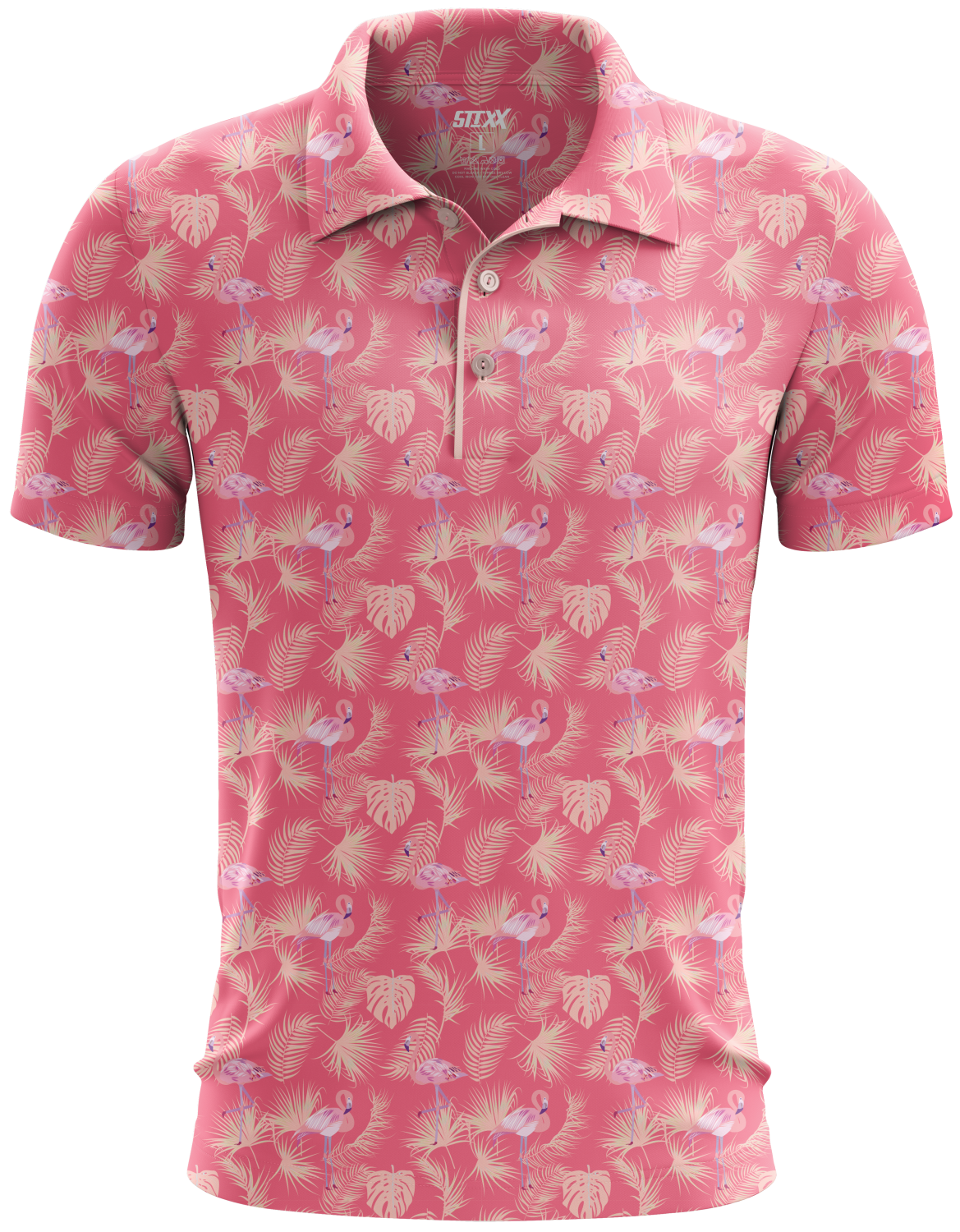 PINK MINGO GOLF POLO