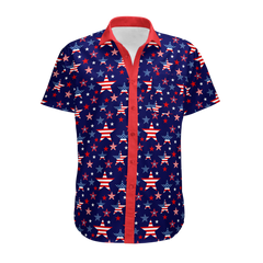 US STARS BUTTON DOWN