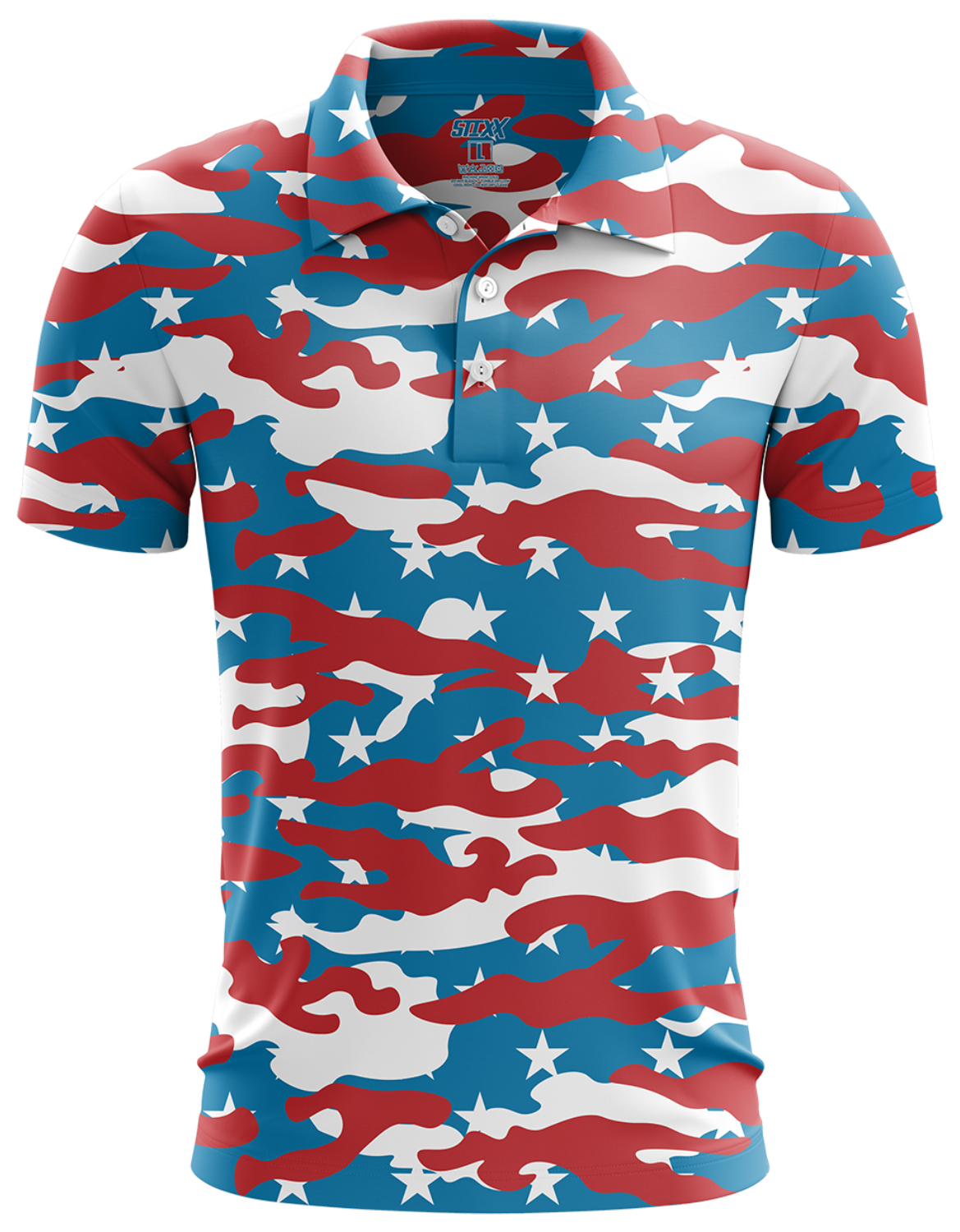 US CAMO GOLF POLO