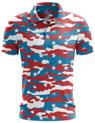 US CAMO GOLF POLO