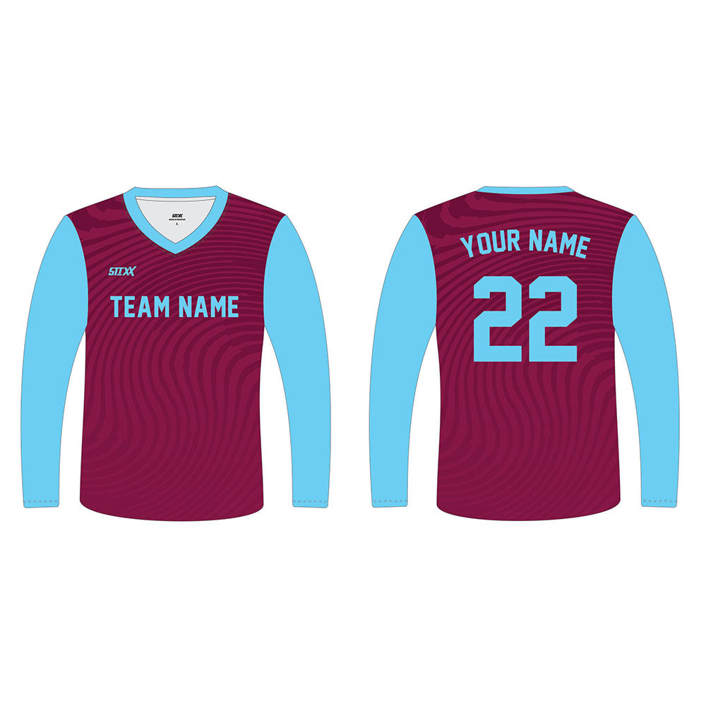 Long Sleeves V-Neck T-shirts