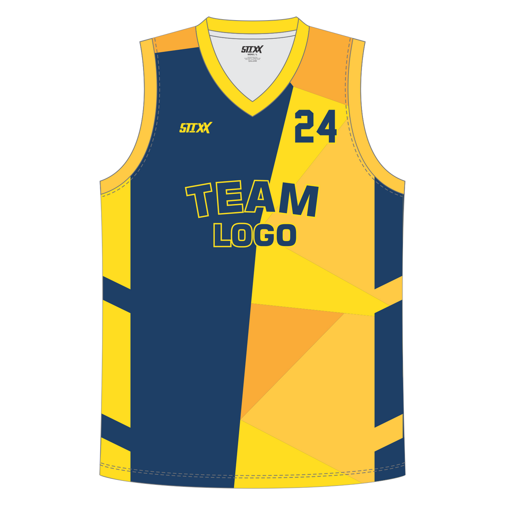 CUSTOM V-NECK BASKETBALL JERSEYS