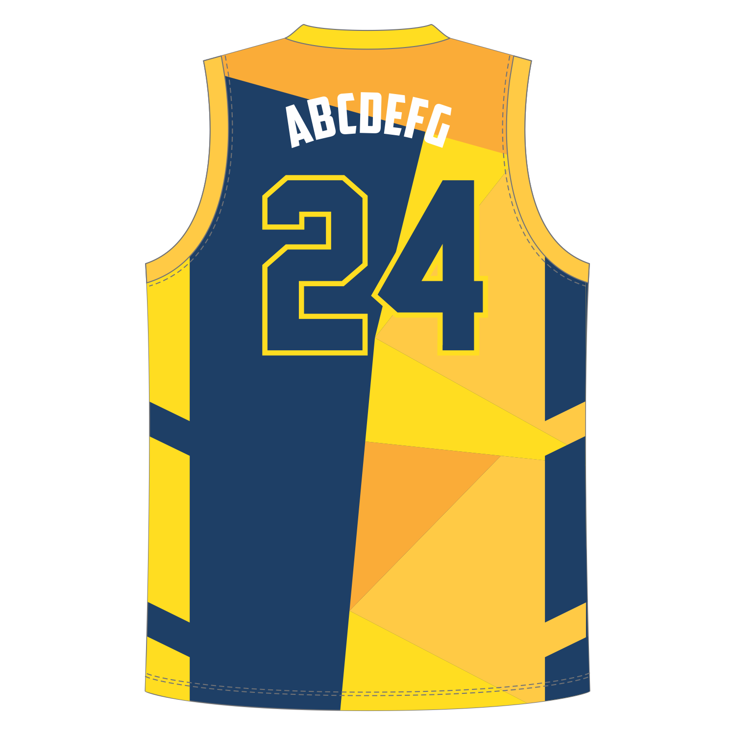 CUSTOM V-NECK BASKETBALL JERSEYS
