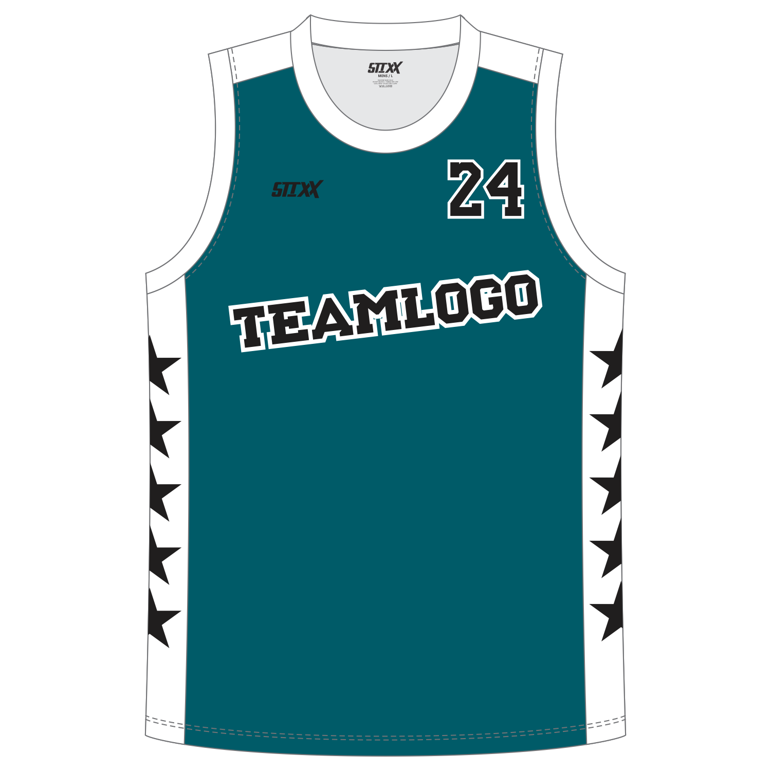 CUSTOM ROUND/CREW NECK BASKETBALL JERSEYS