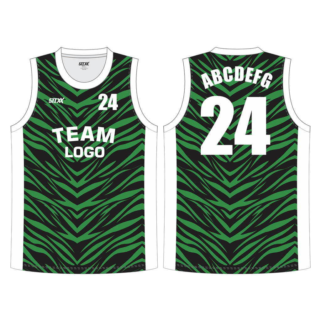 CUSTOM REVERSIBLE V-NECK BASKETBALL JERSEYS