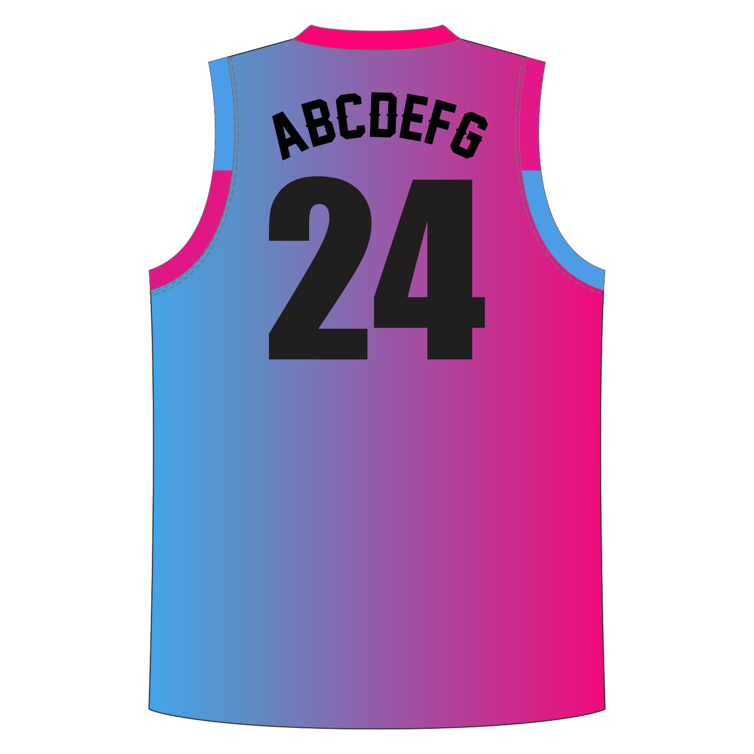 CUSTOM V-NECK BASKETBALL JERSEYS