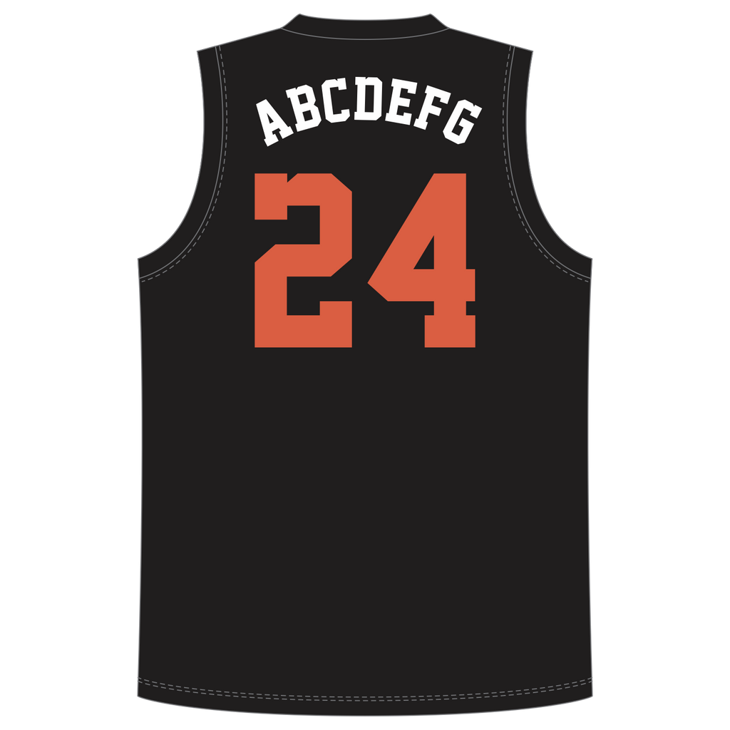 CUSTOM ROUND/CREW NECK BASKETBALL JERSEYS