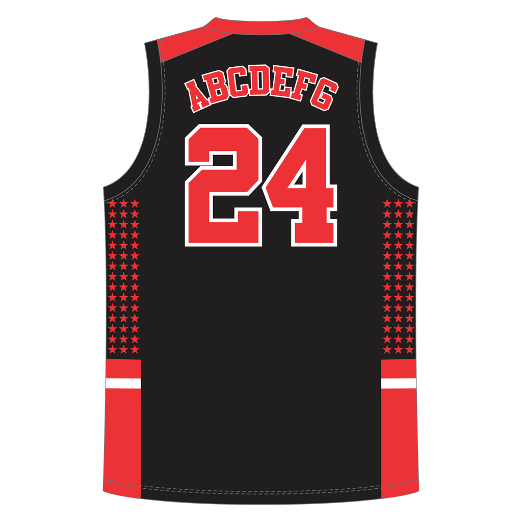 CUSTOM REVERSIBLE V-NECK BASKETBALL JERSEYS