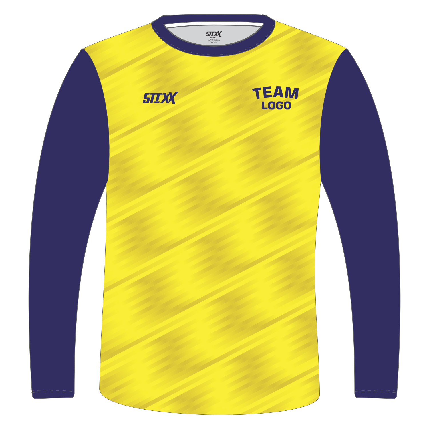 Custom Long‑Sleeve Crew Neck T‑Shirts