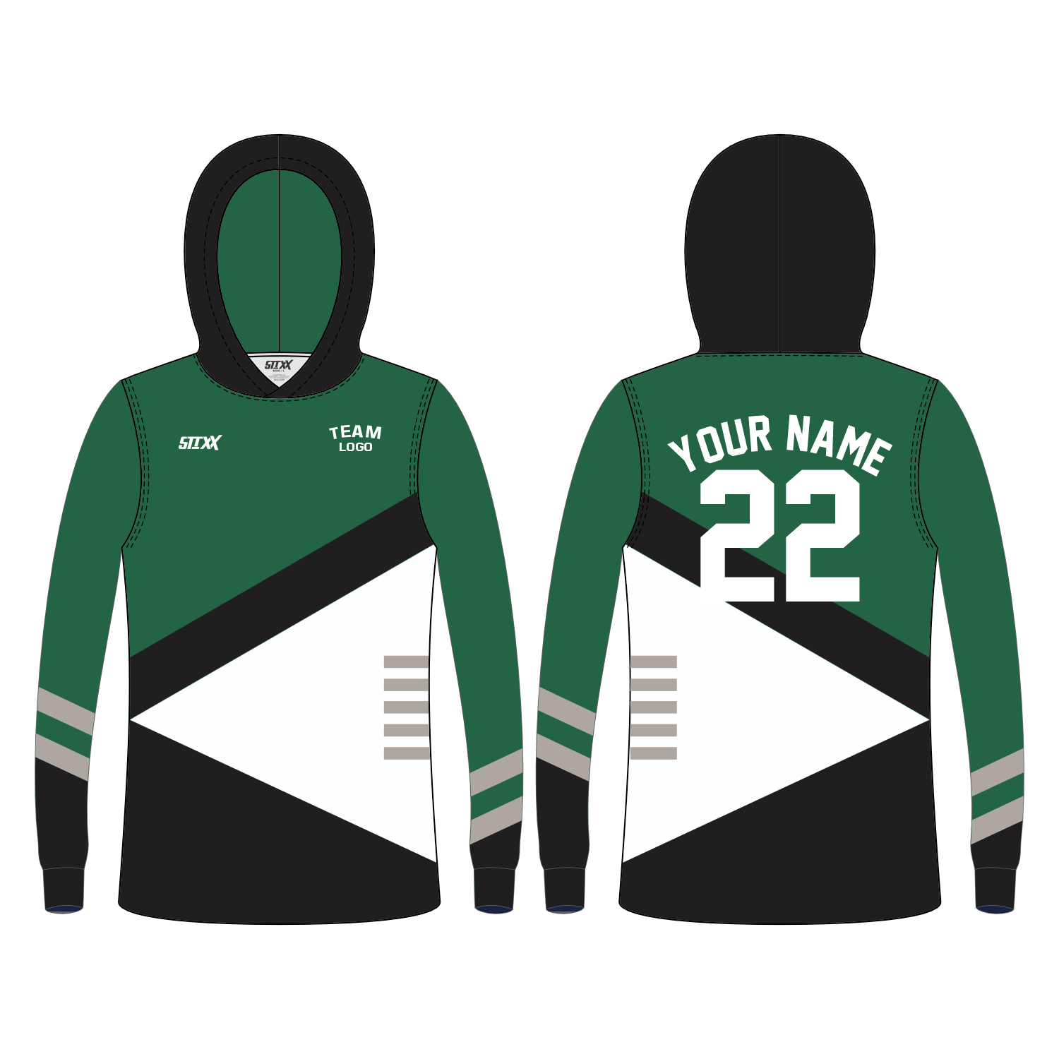 CUSTOM LONG SLEEVE HOODIE SHOOTING SHIRTS