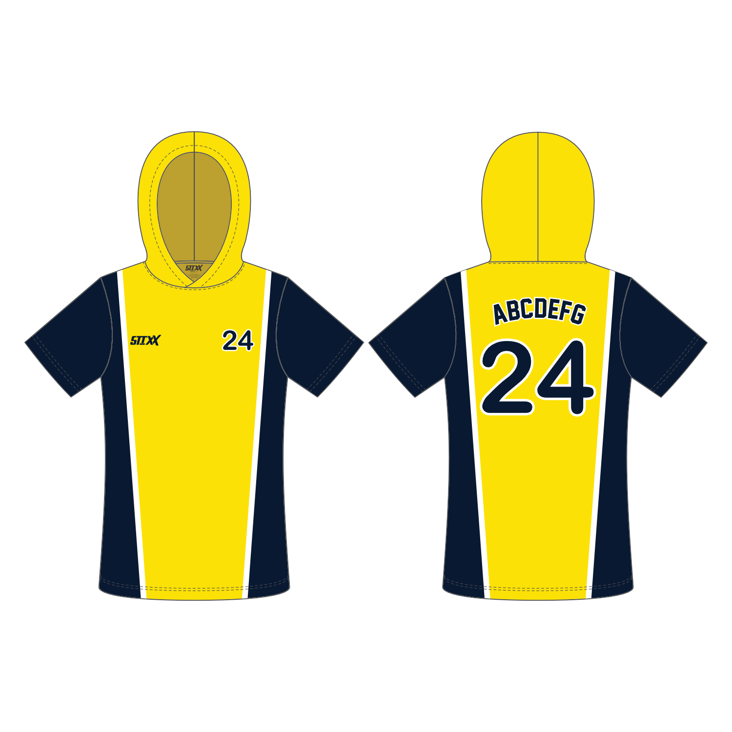 CUSTOM SHORT SLEEVE HOODIE SHOOTING SHIRTS