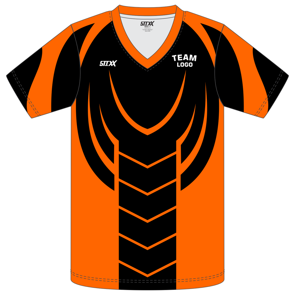 Custom Short‑Sleeve V‑Neck T‑Shirts