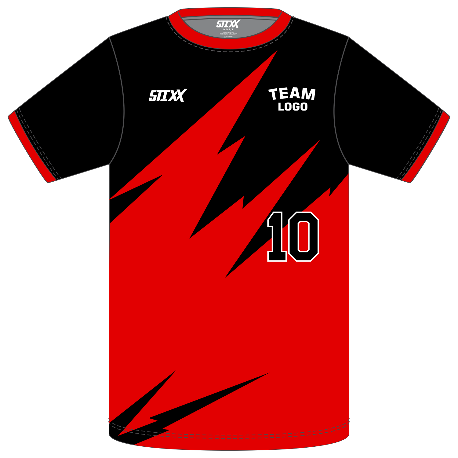 Custom Short‑Sleeve Crew Neck T‑Shirts