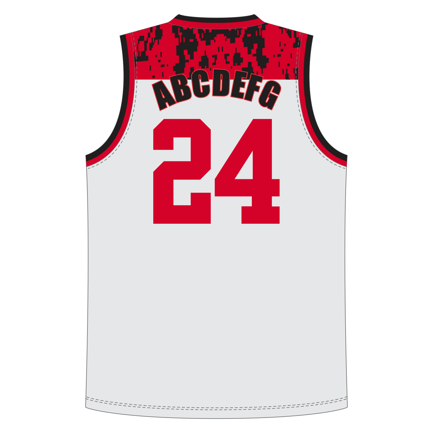 CUSTOM V-NECK BASKETBALL JERSEYS