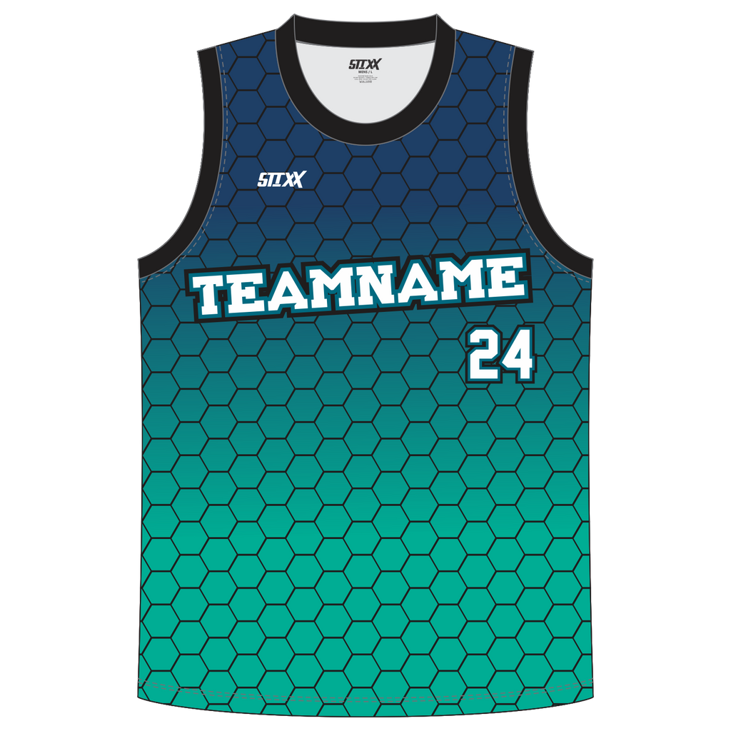 CUSTOM ROUND/CREW NECK BASKETBALL JERSEYS