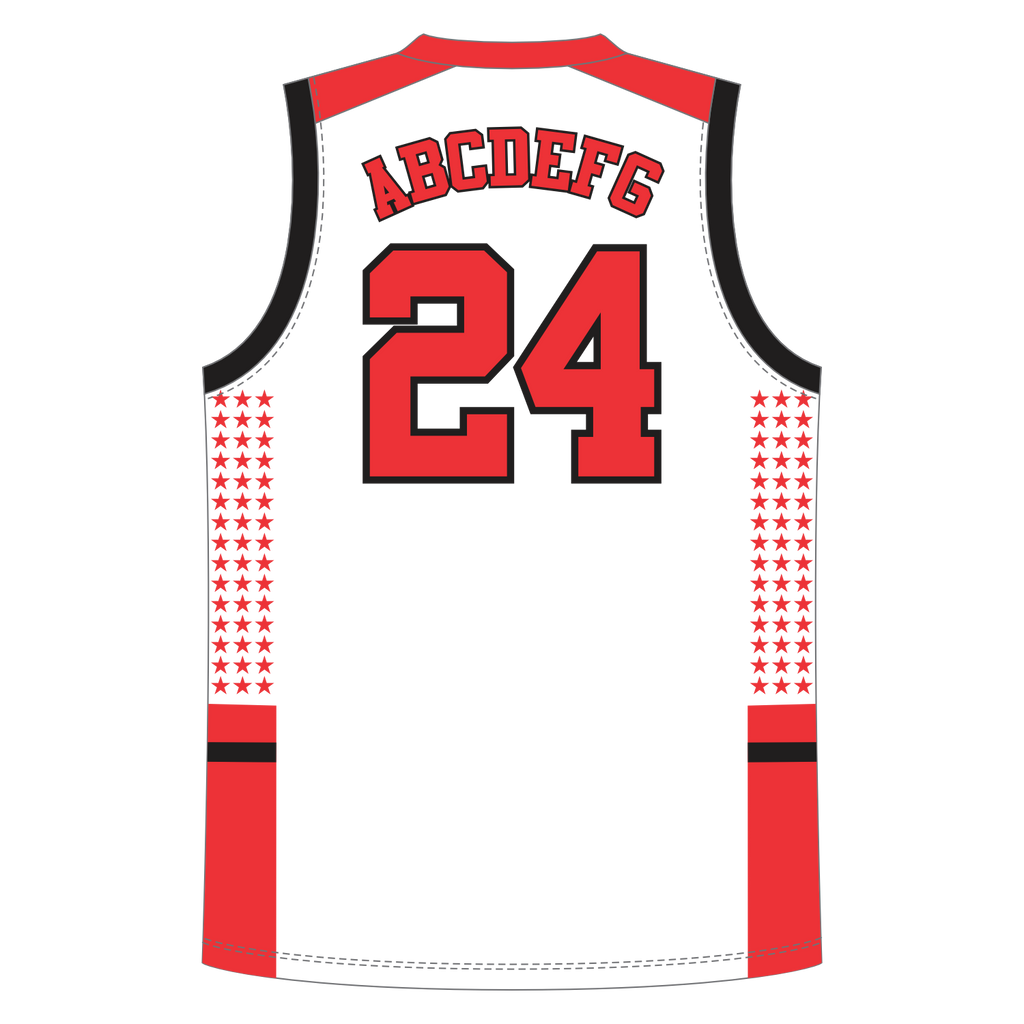 CUSTOM REVERSIBLE V-NECK BASKETBALL JERSEYS