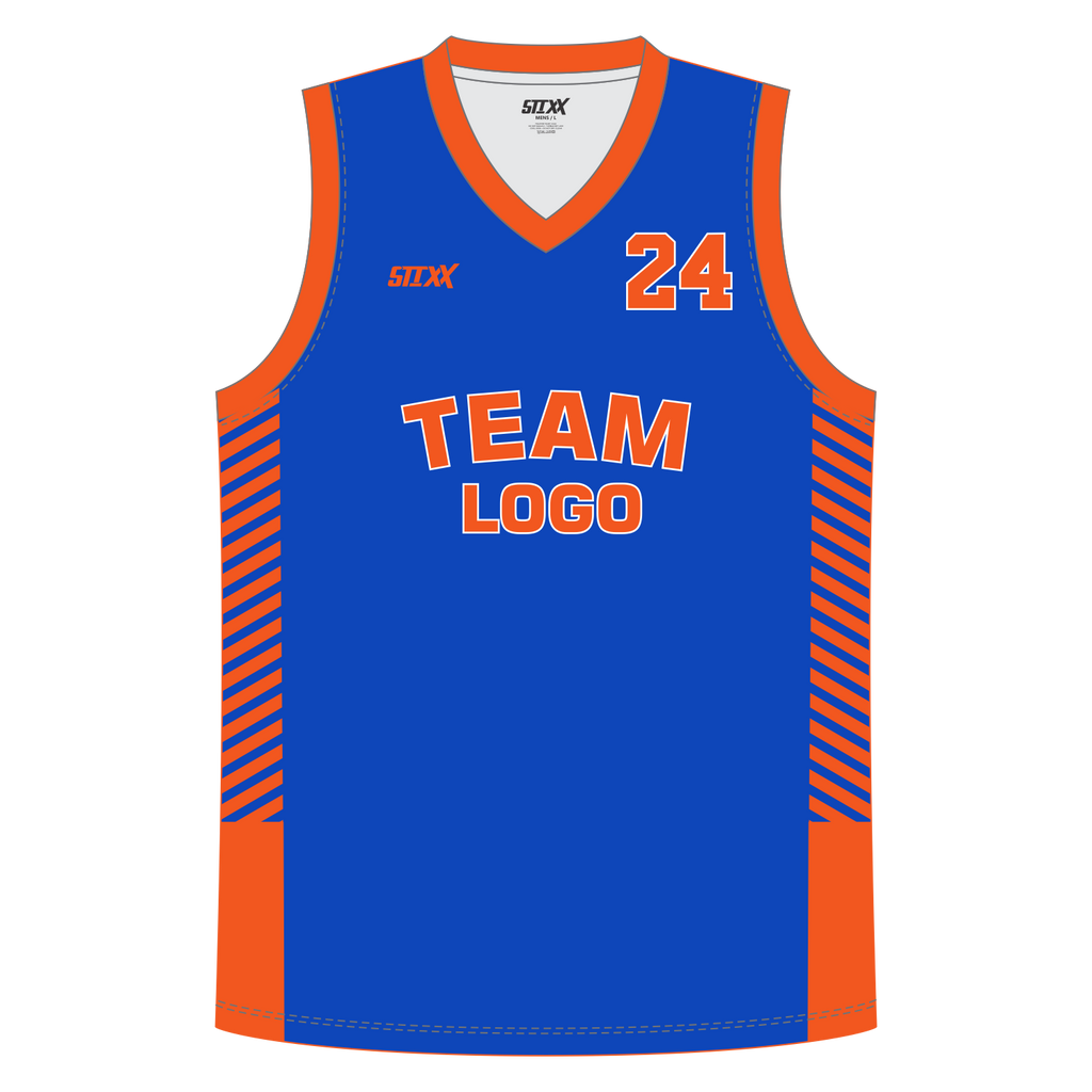 CUSTOM V-NECK BASKETBALL JERSEYS