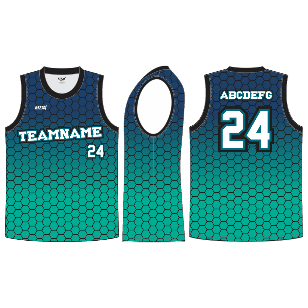 CUSTOM ROUND/CREW NECK BASKETBALL JERSEYS