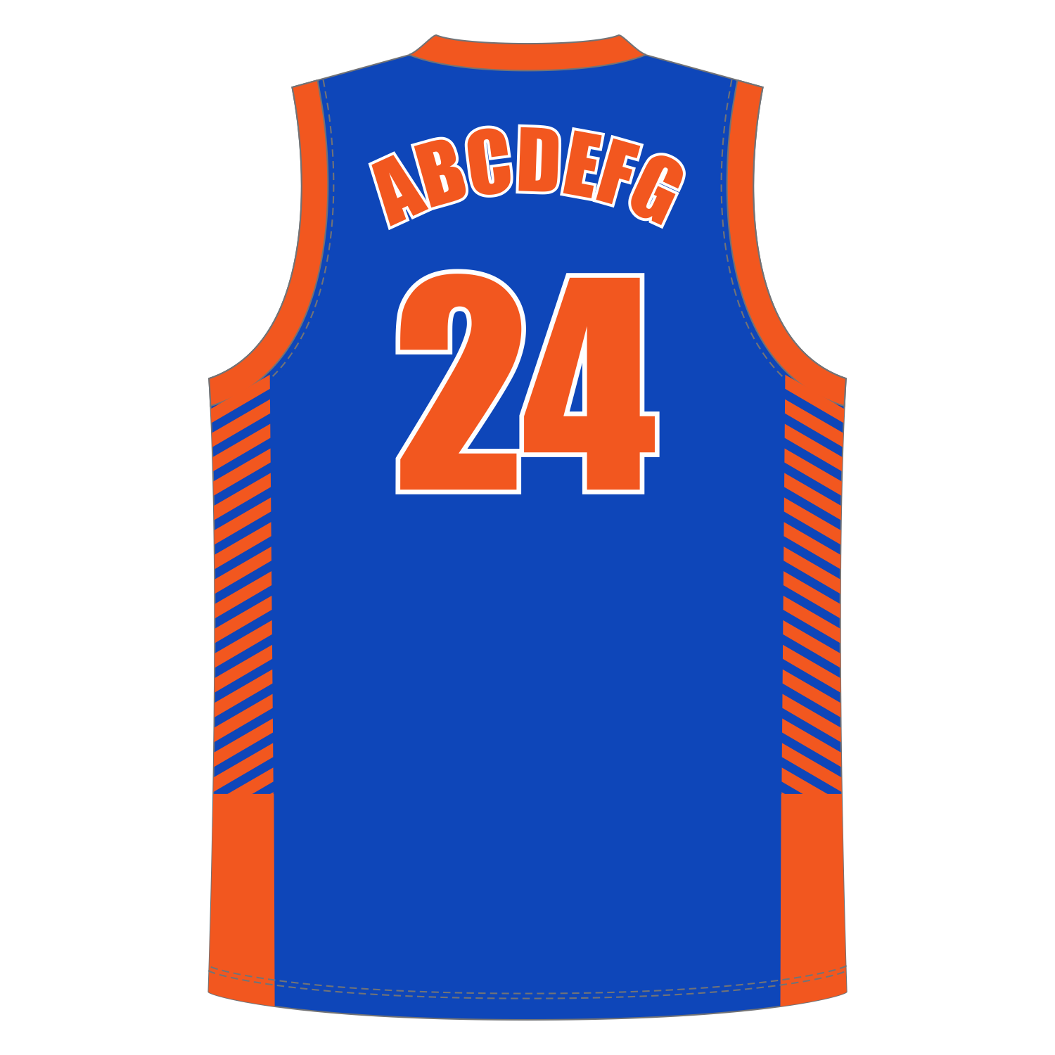 CUSTOM V-NECK BASKETBALL JERSEYS