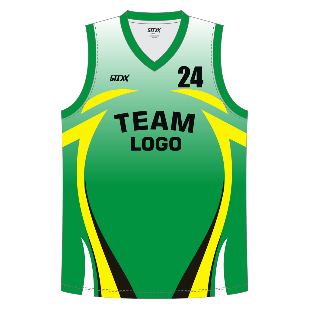 CUSTOM V-NECK BASKETBALL JERSEYS
