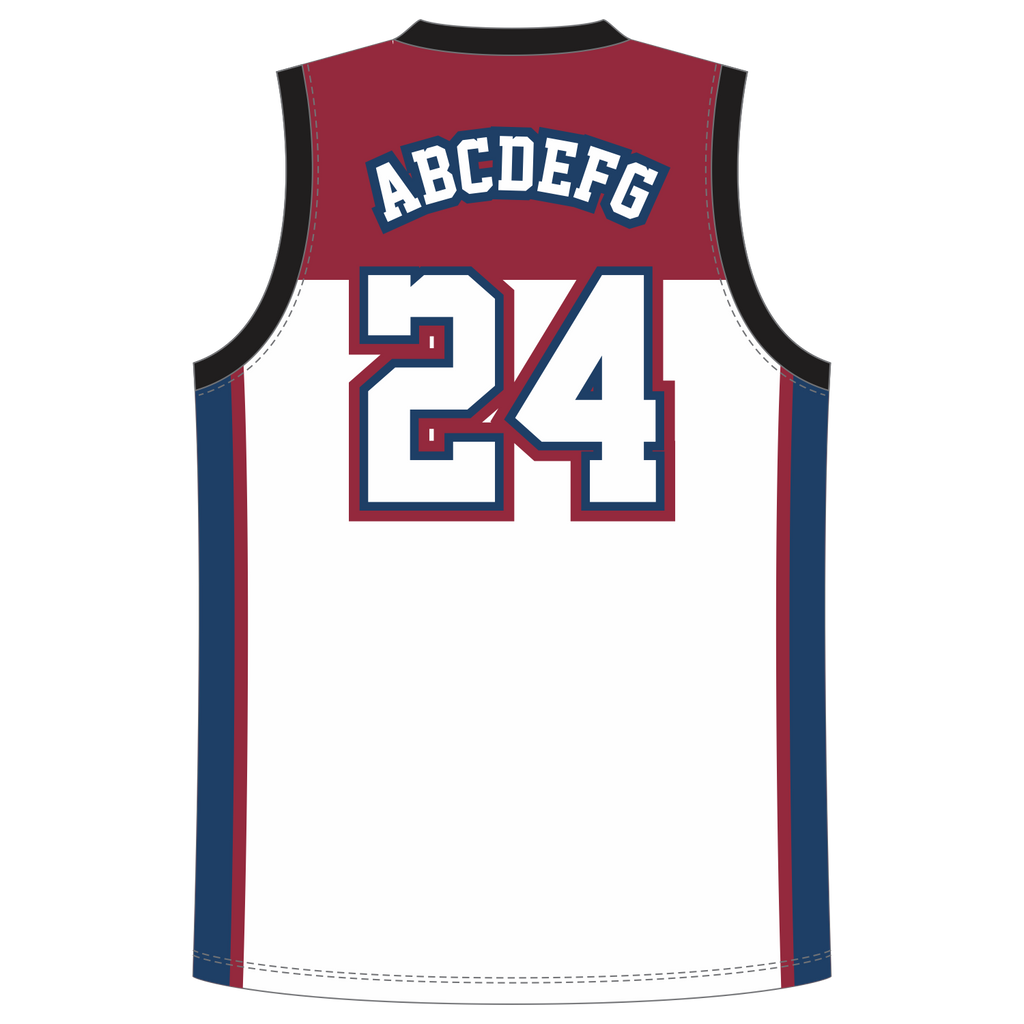 CUSTOM ROUND/CREW NECK BASKETBALL JERSEYS
