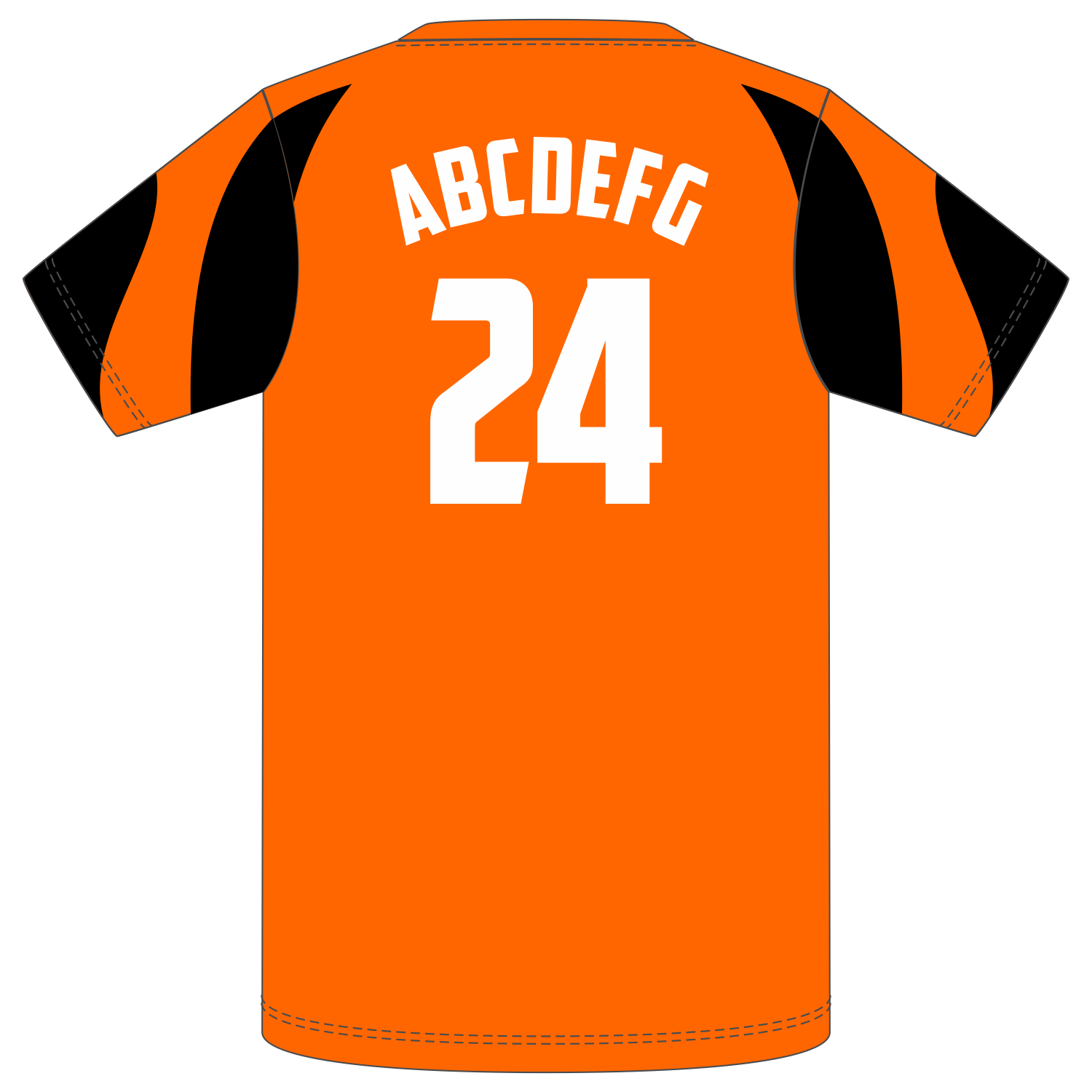 Custom Short‑Sleeve V‑Neck T‑Shirts