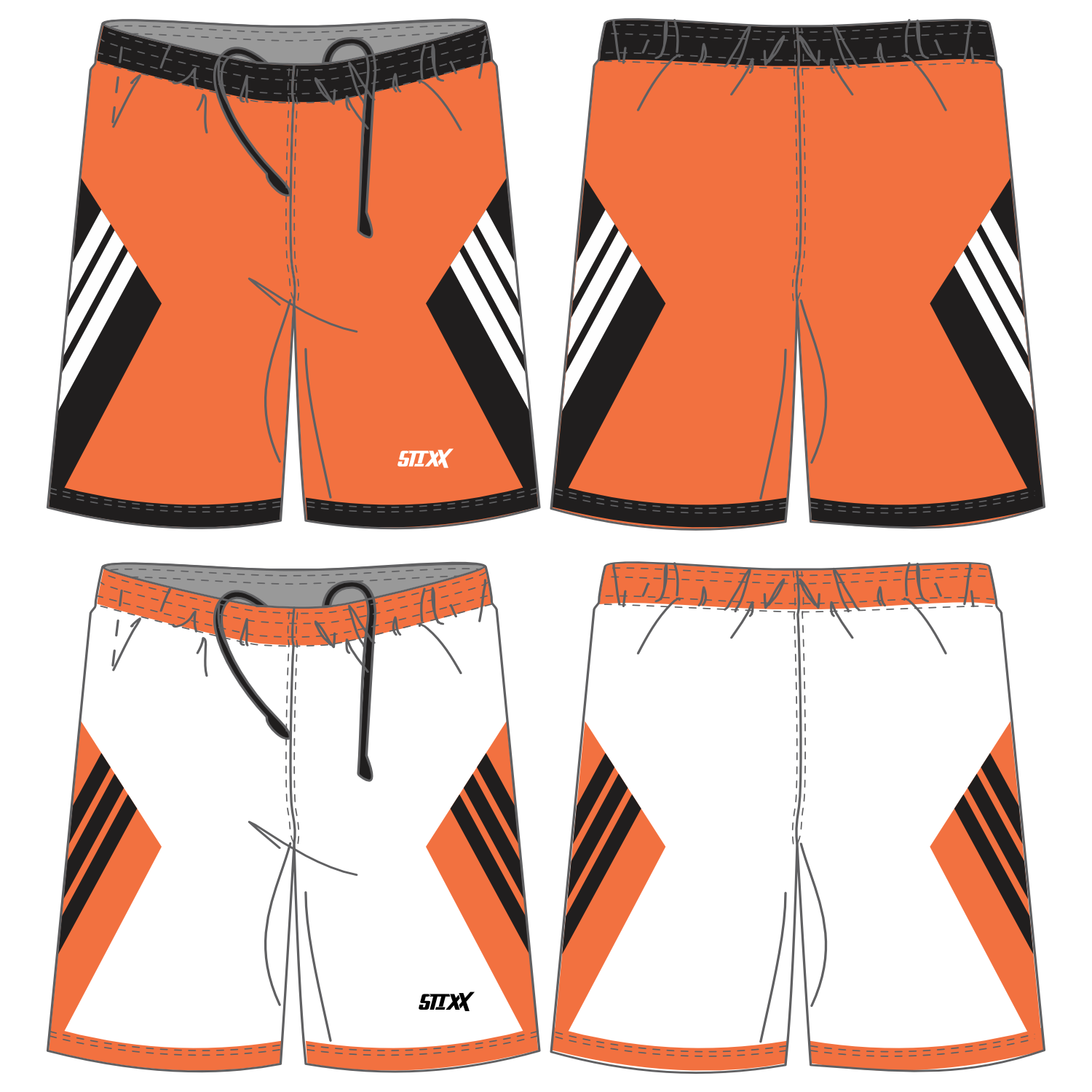 CUSTOM REVERSIBLE BASKETBALL SHORTS
