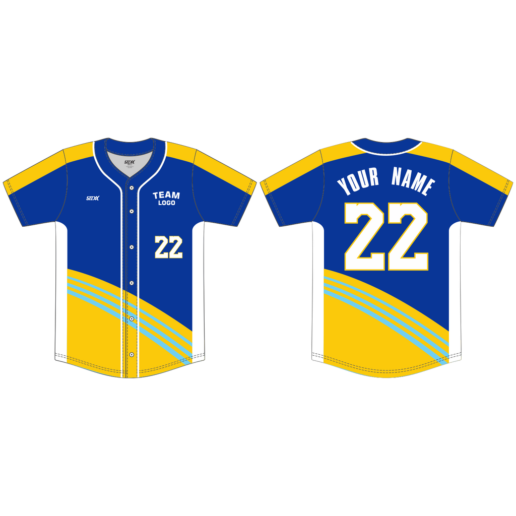 Custom Button-Down Baseball Jerseys