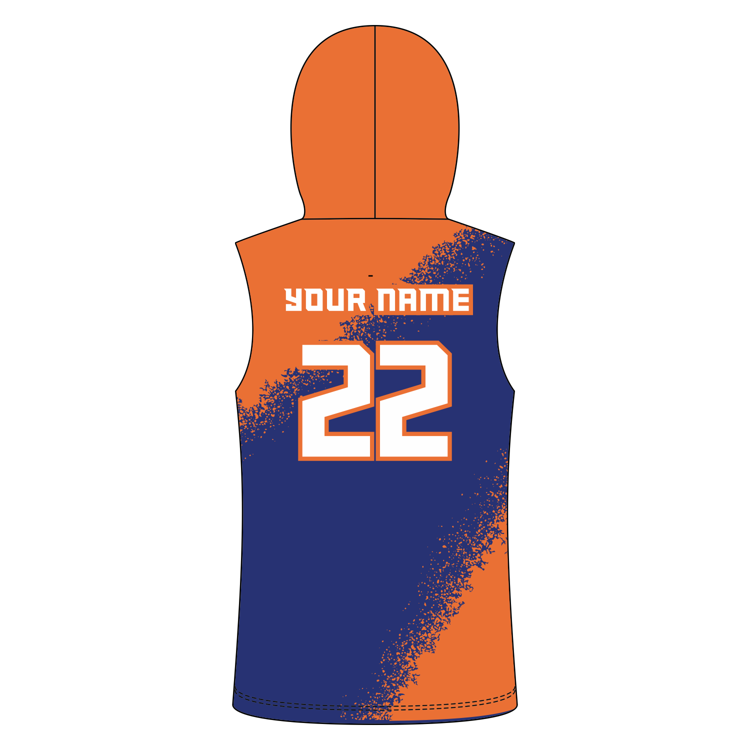 CUSTOM SLEEVELESS HOODIE SHOOTING SHIRTS