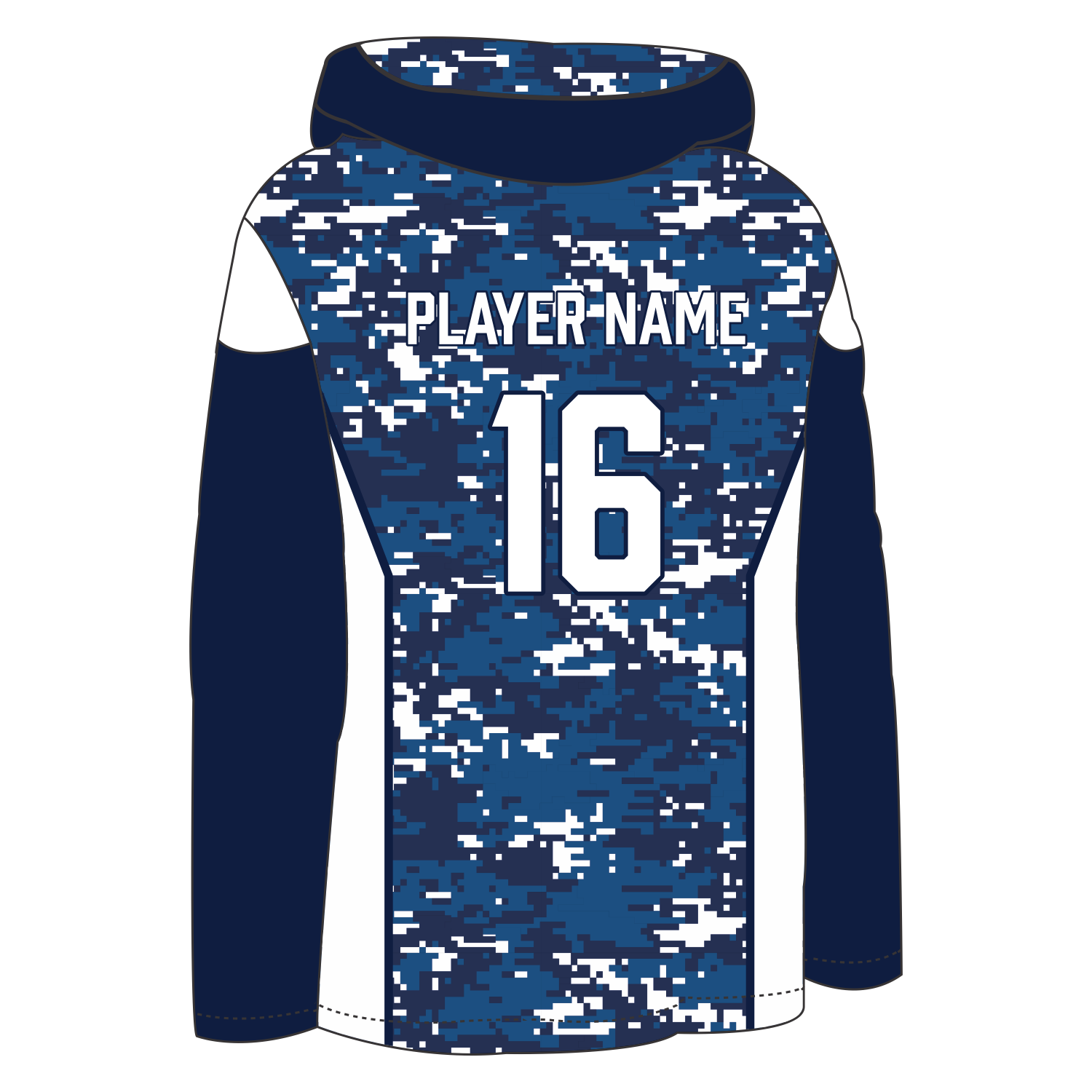 Custom Team ICE Hockey Hoodie