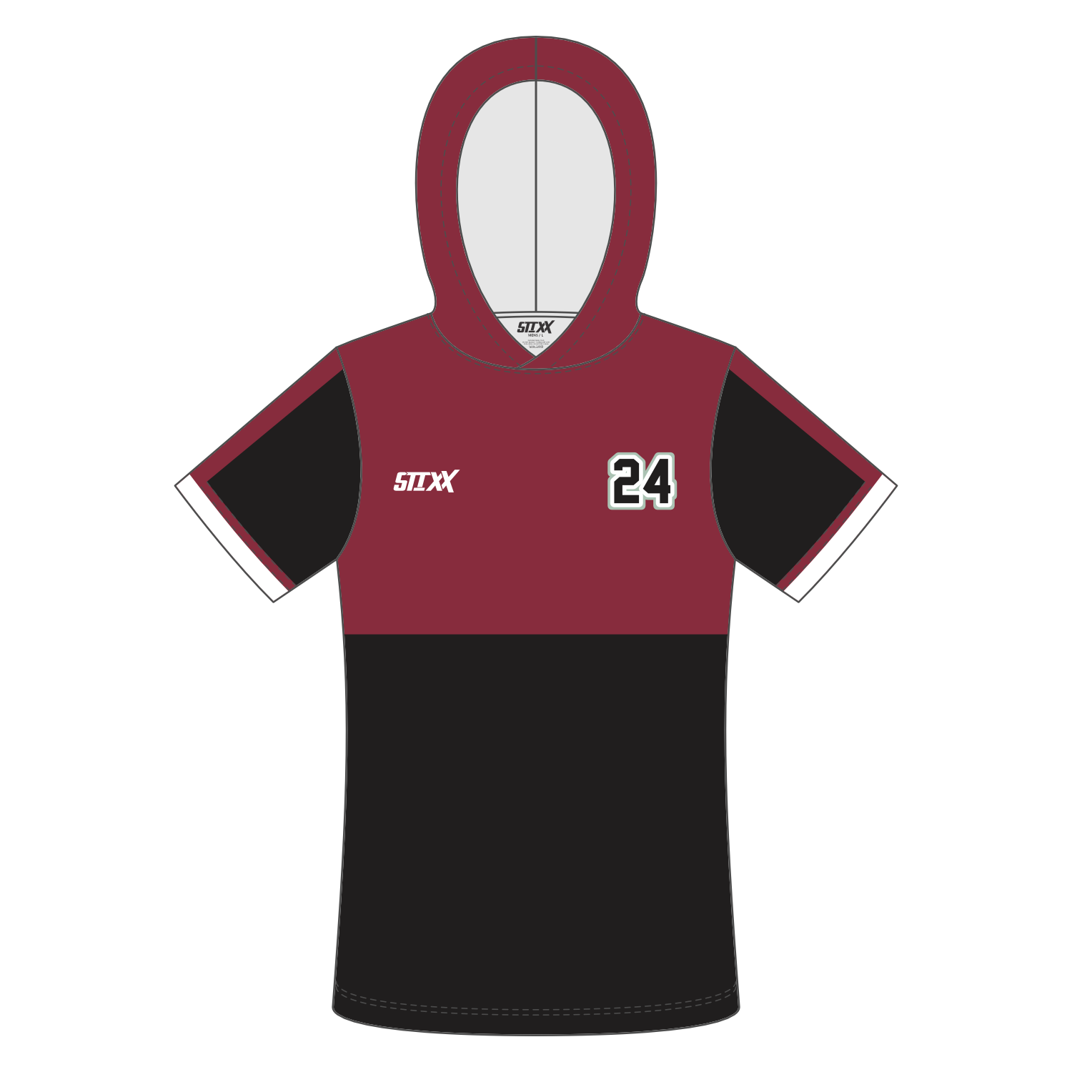 CUSTOM SHORT SLEEVE HOODIE SHOOTING SHIRTS