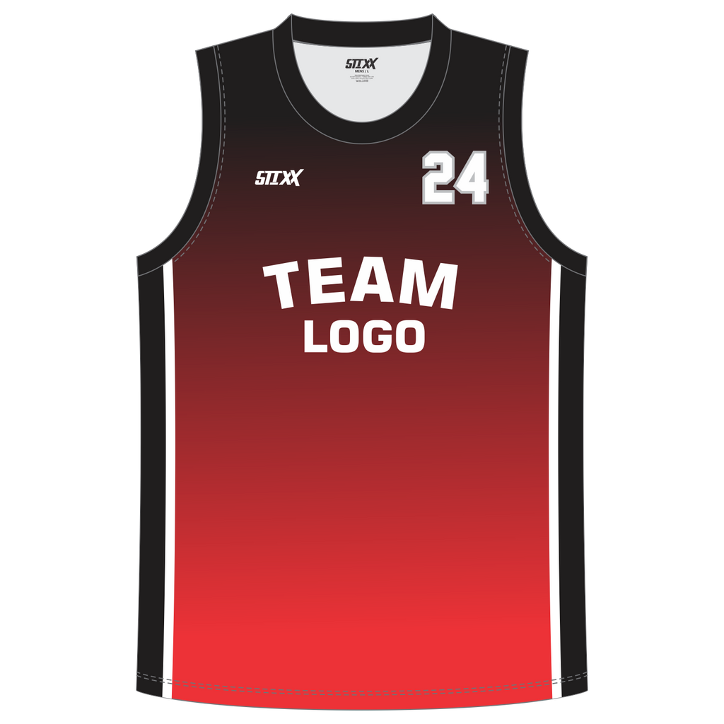 CUSTOM ROUND/CREW NECK BASKETBALL JERSEYS