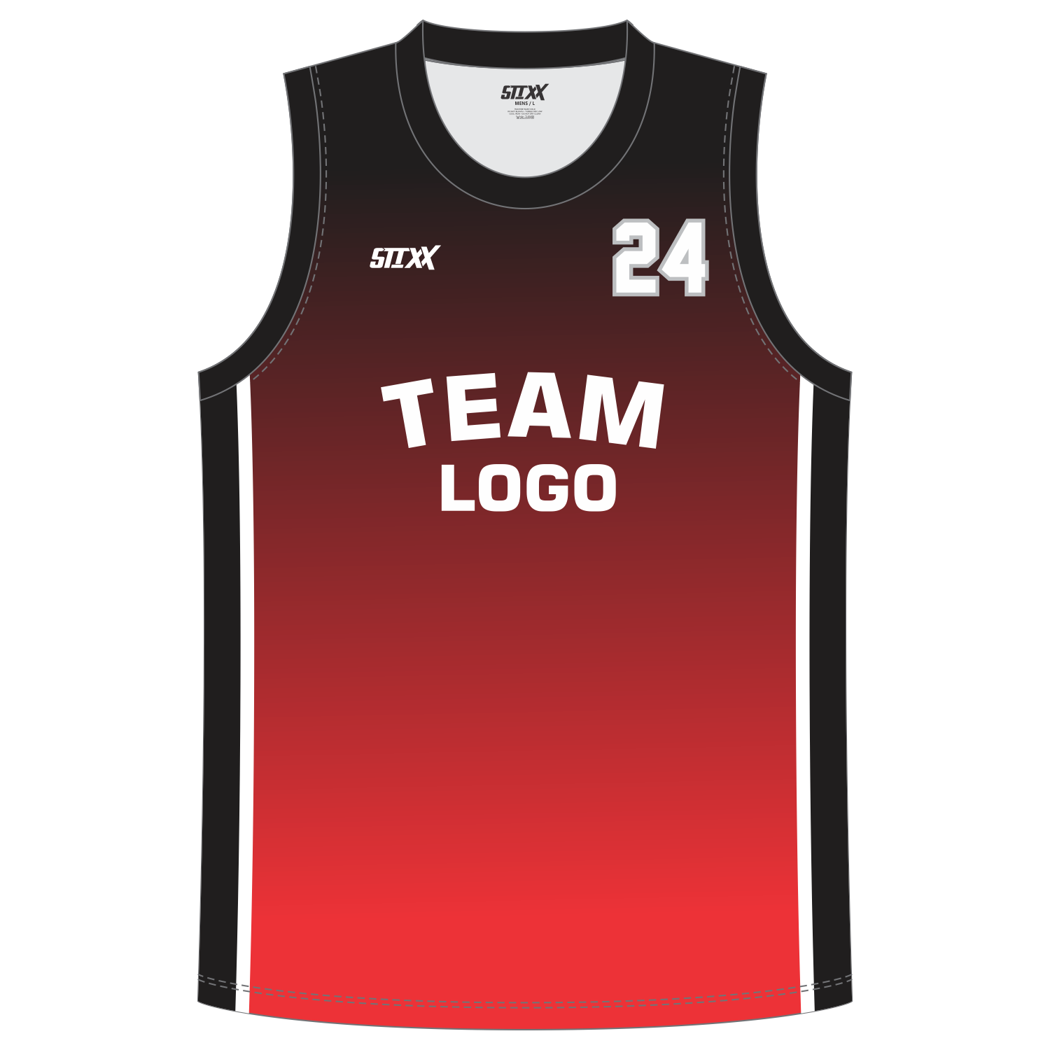 CUSTOM ROUND/CREW NECK BASKETBALL JERSEYS