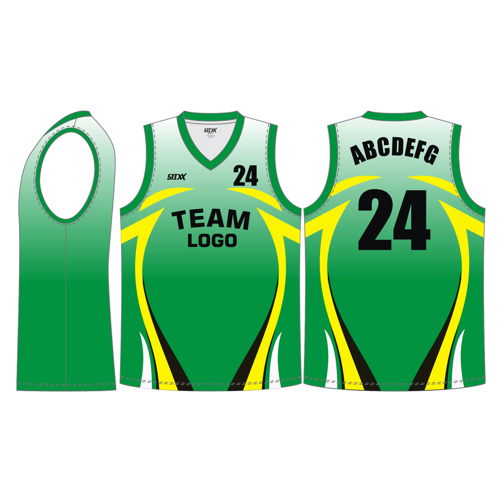 CUSTOM V-NECK BASKETBALL JERSEYS