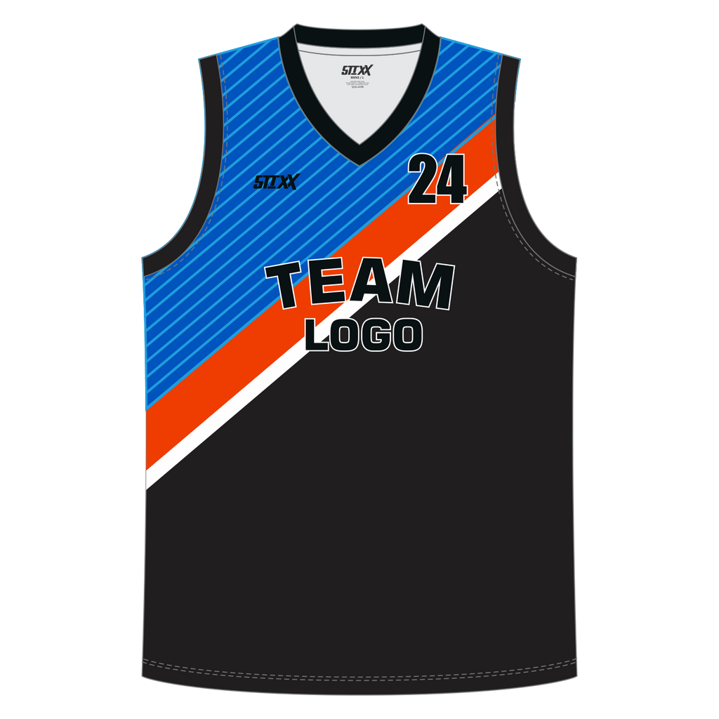 CUSTOM V-NECK BASKETBALL JERSEYS