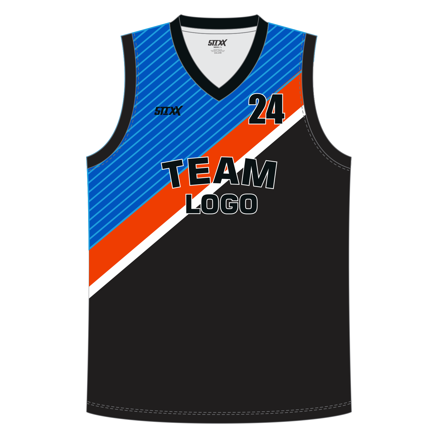 CUSTOM V-NECK BASKETBALL JERSEYS