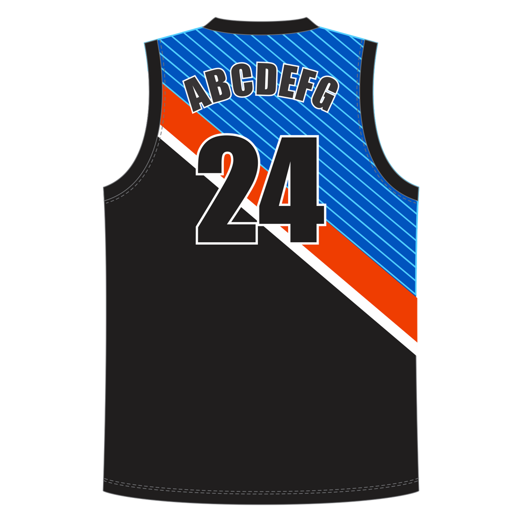 CUSTOM V-NECK BASKETBALL JERSEYS