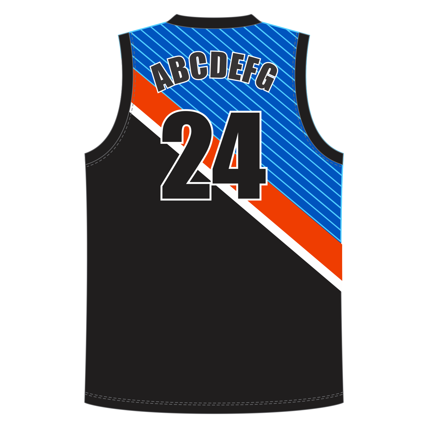 CUSTOM V-NECK BASKETBALL JERSEYS