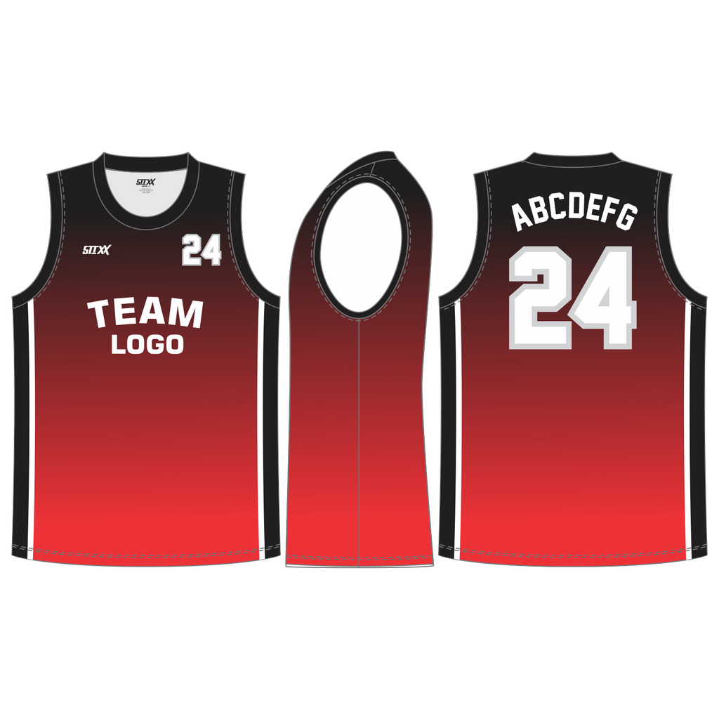 CUSTOM ROUND/CREW NECK BASKETBALL JERSEYS